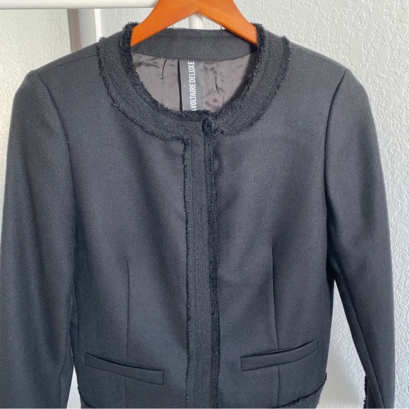 Zadig & Voltaire black wool jacket - Picture 4 of 13